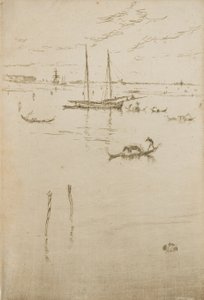La pequeña laguna, de los Doce grabados, también conocido como el Primer conjunto de Venecia de James Abbott McNeill Whistler